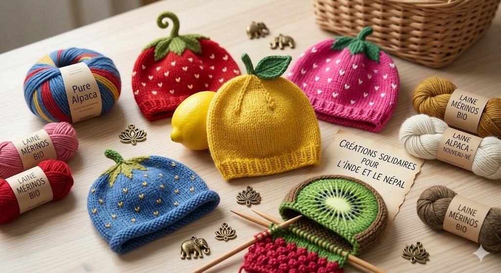 Des bonnets qui font du bien, de la tête au cœur.